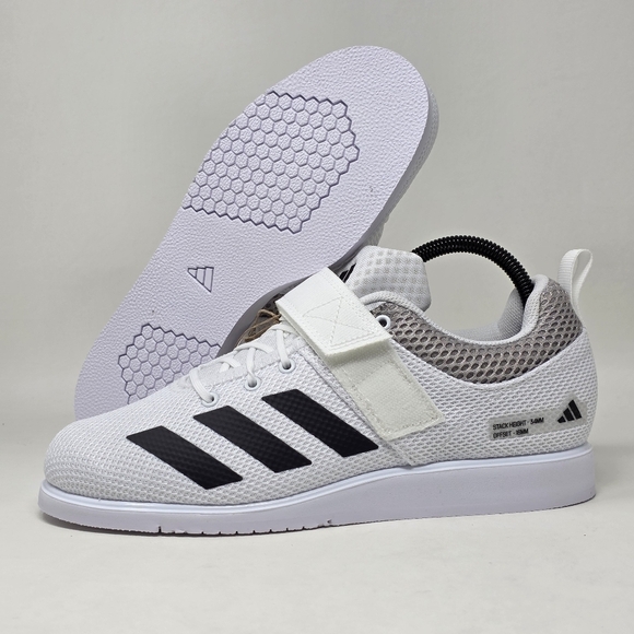 Adidas Powerlift 5 Powerlifting Weightlifting Shoes White GY8919 Men Size 16 New main image 6